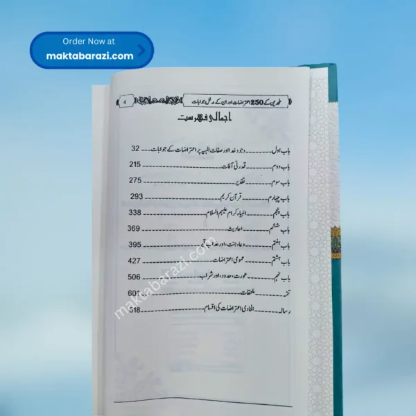 Mulhideen Ke Mashhoor 250 Aitrazaat aur Unke Mudallal Jawaabaat ملحدین کے مشہور 250 اعتراضات اور ان کے مدلل جوابات